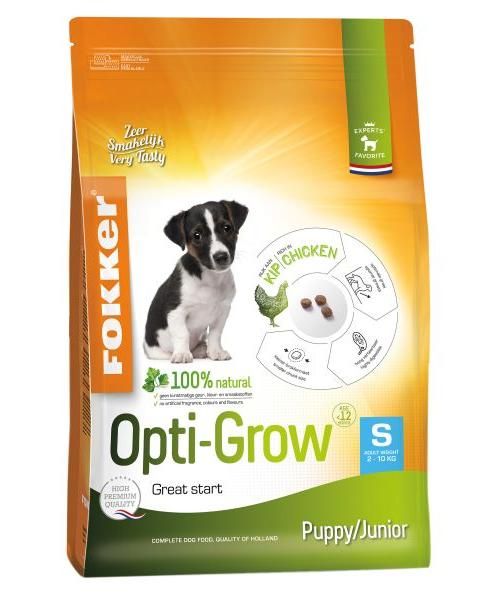 Fokker opti-grow puppy / junior small hondenvoer
