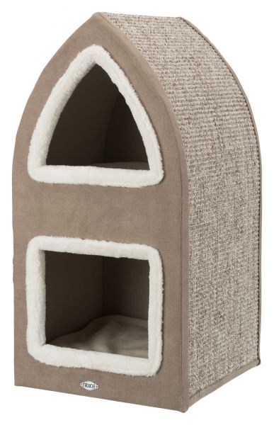 Trixie krabpaal cat tower marcy / creme