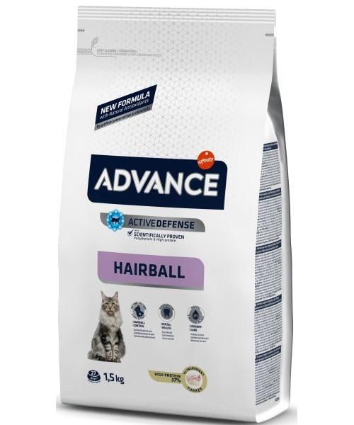 Advance cat hairball turkey / rice kattenvoer