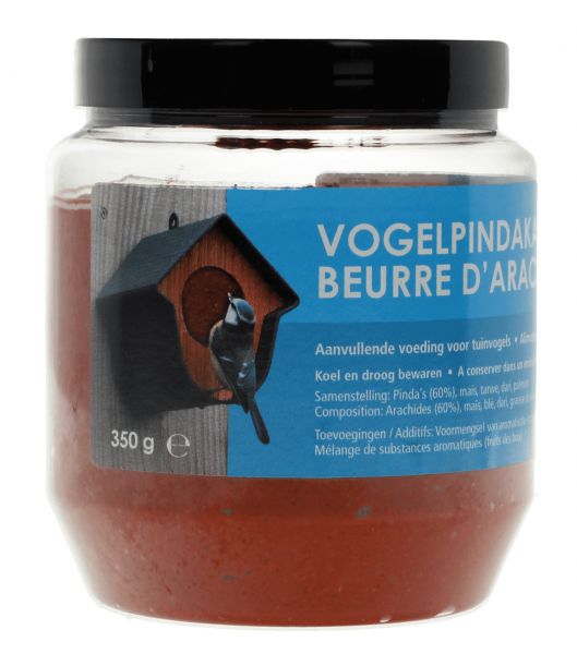 Vogelpindakaas met bosvruchten