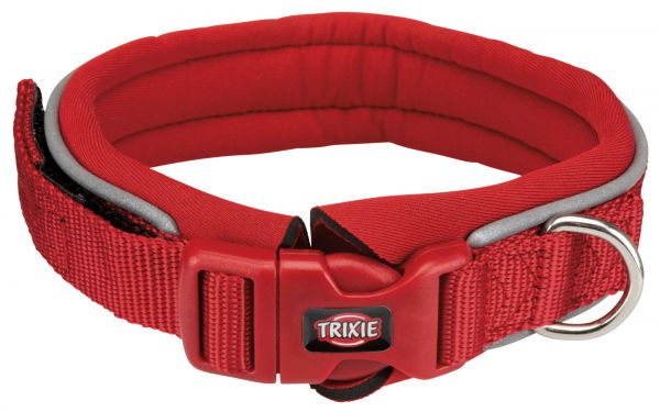 violist Redding Tegenover Trixie Premium Halsband Voor Hond Neopreen Rood slechts € 11,99 voor  48-55x3 Cm.