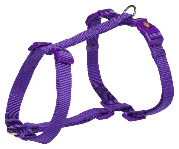 Trixie tuig voor hond premium h-tuig voor hond violet paars