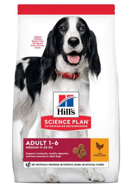 Hill's canine adult advanced fitness kip hondenvoer