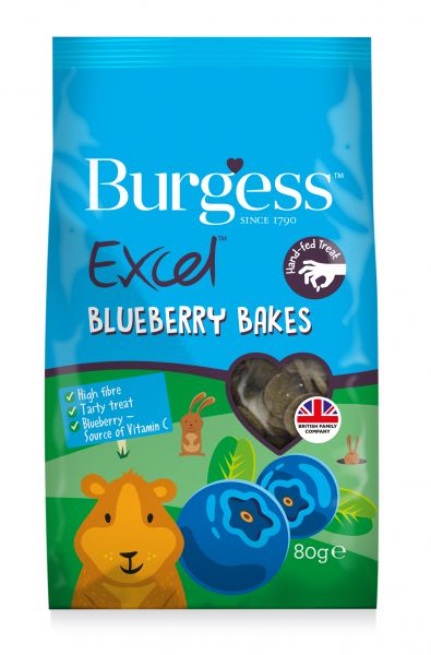 Burgess excel baked treats blauwe bes