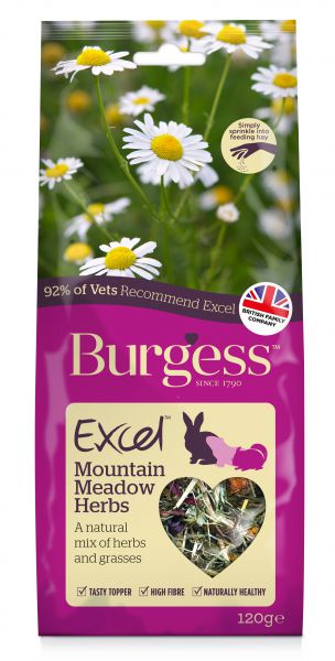 Burgess excel snacks bergweide kruiden