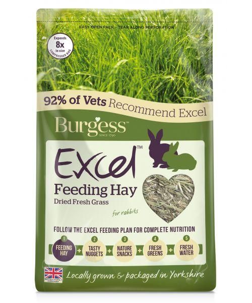 Burgess excel feeding hay gedroogd gras