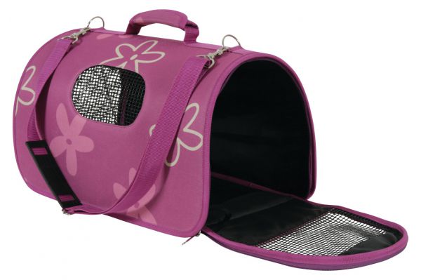 Zolux reistas carrier flower paars