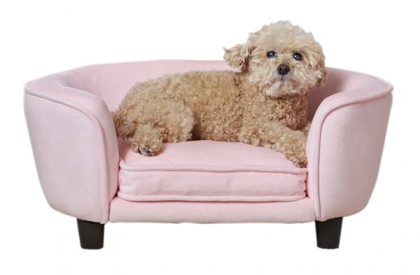 Enchanted hondenmand / sofa coco roze