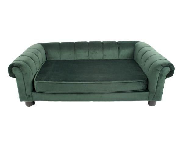 Enchanted hondenmand / sofa sullivan emerald groen