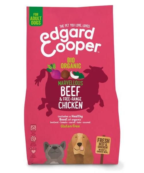 Edgard & Cooper Verse Rund / Kip Biologisch Hondenvoer