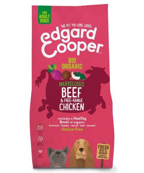 Edgard & cooper verse rund / kip biologisch hondenvoer