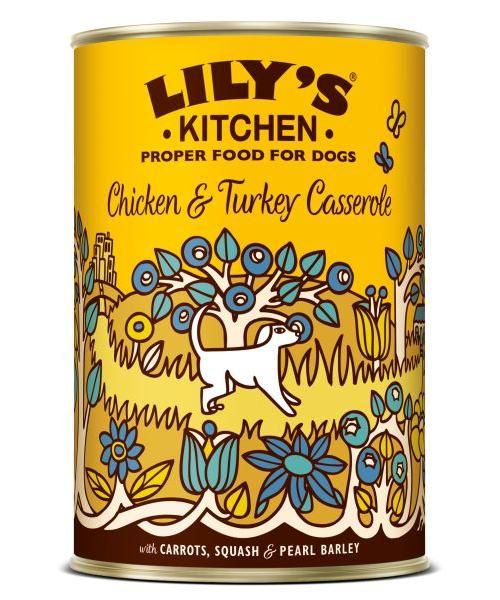 Lily's kitchen dog chicken / turkey casserole hondenvoer