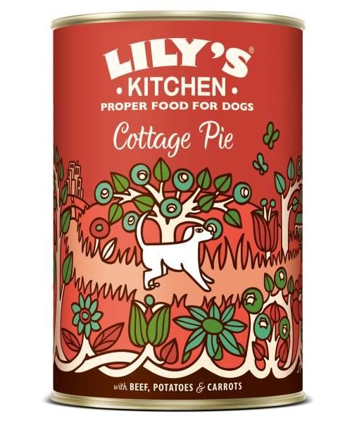 Lily's kitchen dog cottage pie hondenvoer