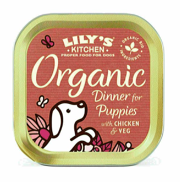 Lily's kitchen dog puppy organic dinner hondenvoer