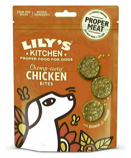 Lily's kitchen dog chomp-away chicken bites