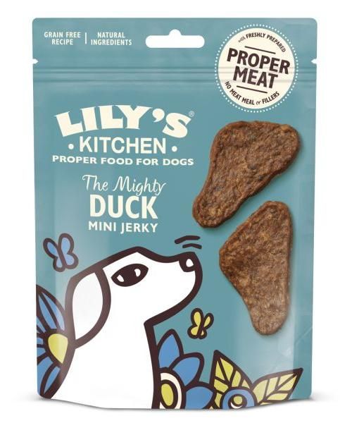 Lily's kitchen dog the mighty duck mini jerky hondensnack