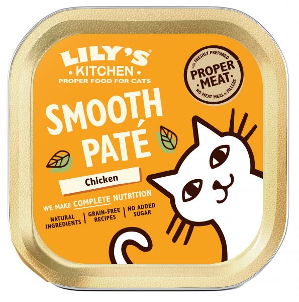 Lily's kitchen cat smooth pate chicken kattenvoer