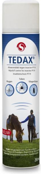 Tedax afweermiddel insecten voor paard / hond / mens