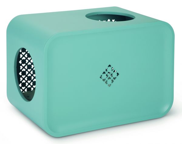 Beeztees cat cube sleep stone blue