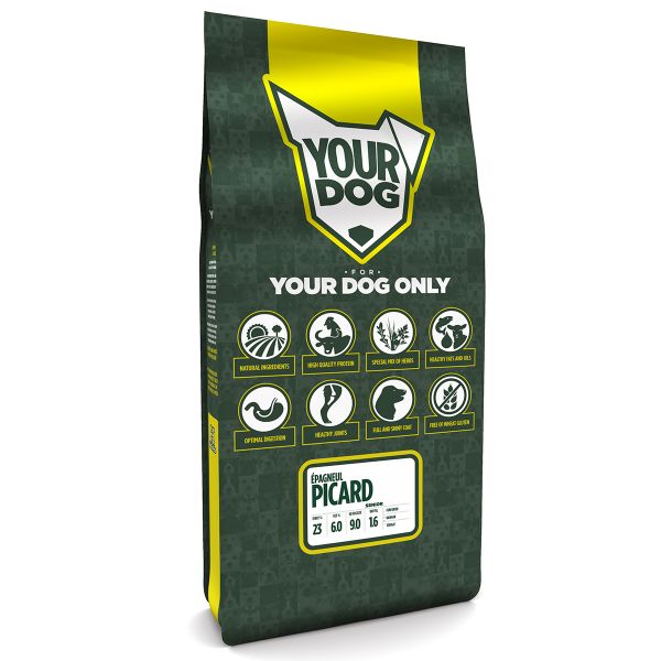 Yourdog Épagneul picard senior hondenvoer