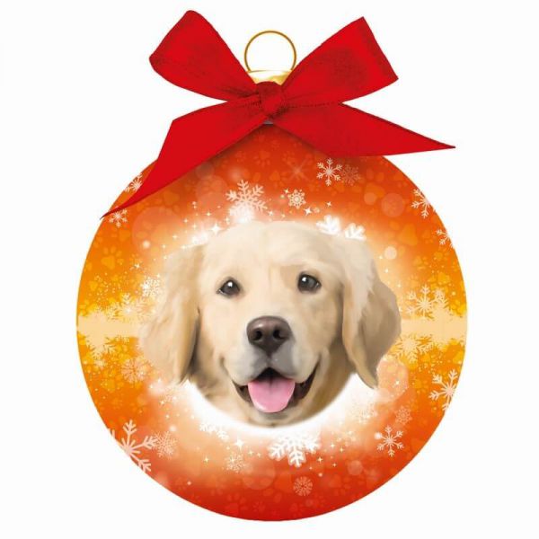 Plenty gifts kerstbal golden retriever