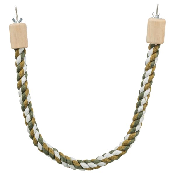 Trixie zitstok touw flexibel met schroefbevestiging