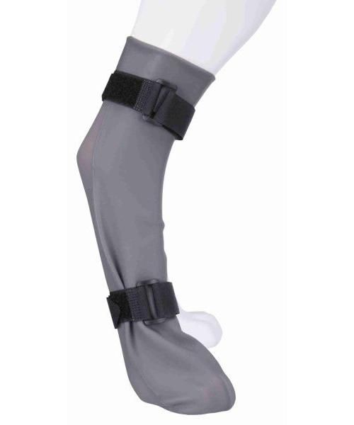 Trixie beschermkous silicone grijs