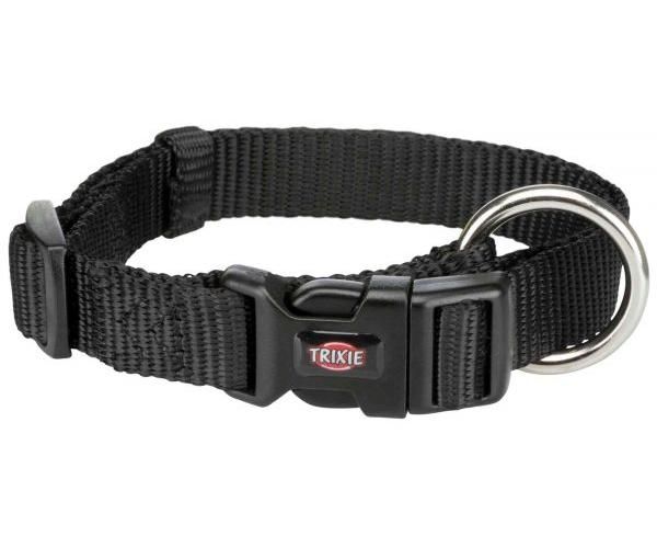Trixie halsband voor hond  premium zwart