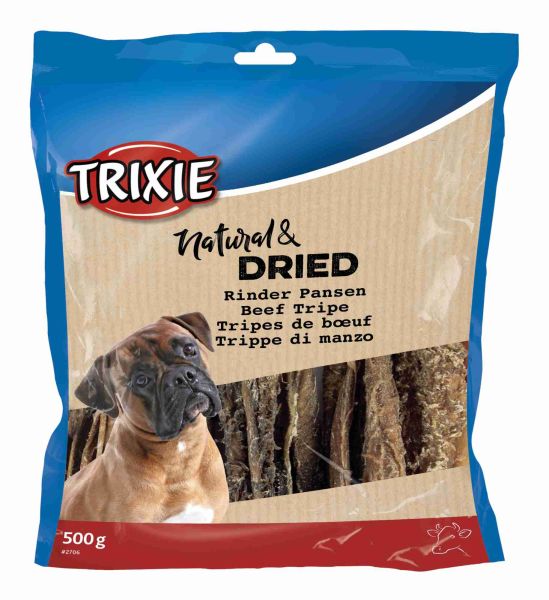 Trixie runderpens gedroogd 500 g hondensnack