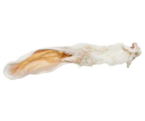 Trixie konijnenoren met vacht 500 g hondensnack