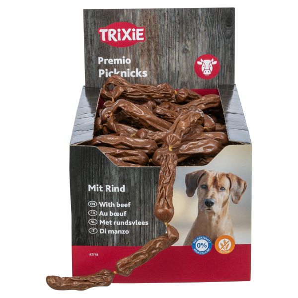 Trixie premio picknicks worstketting rund hondensnack
