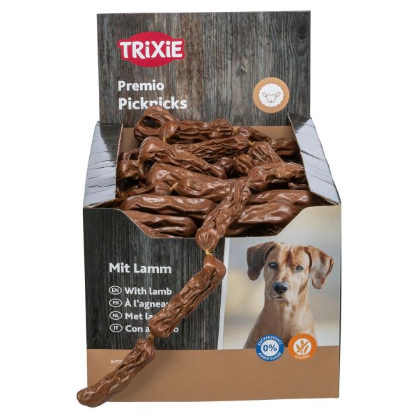 Trixie premio picknicks worstketting lam hondensnack