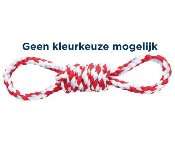 Trixie Touw Met 2 Handlussen Katoen Polyester Assorti