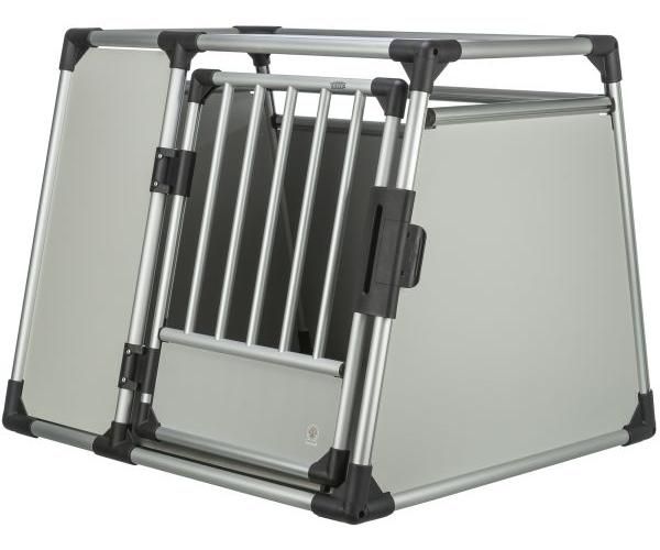 Trixie Vervoersbox Aluminium Zilver / Lichtgrijs