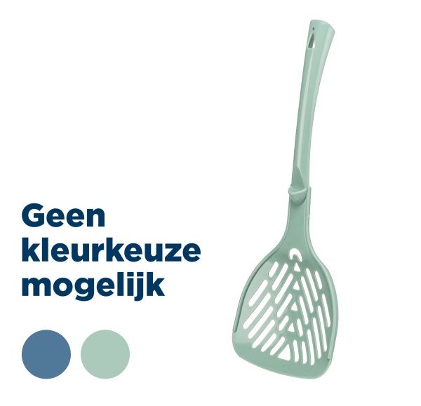 Trixie kattenbakschep voor klonterend strooisel s assorti