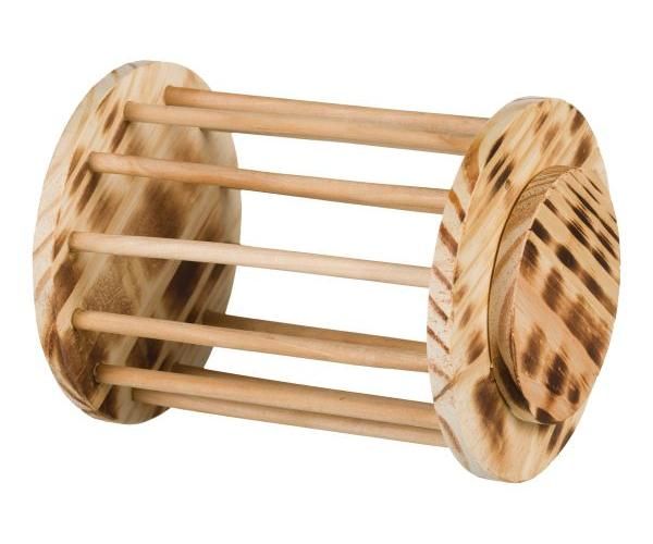 Trixie hooiruif met deksel hout gevlamd