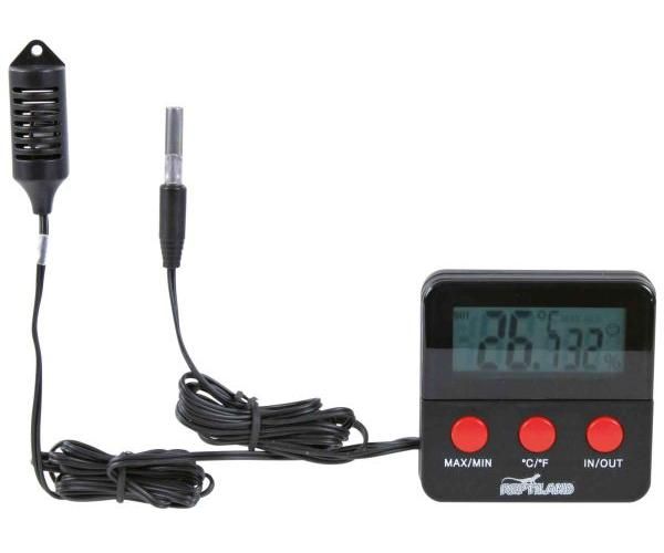 TRIXIE REPTILAND THERMOMETER / HYGROMETER DIGITAAL MET AFSTANDSSENSOR
