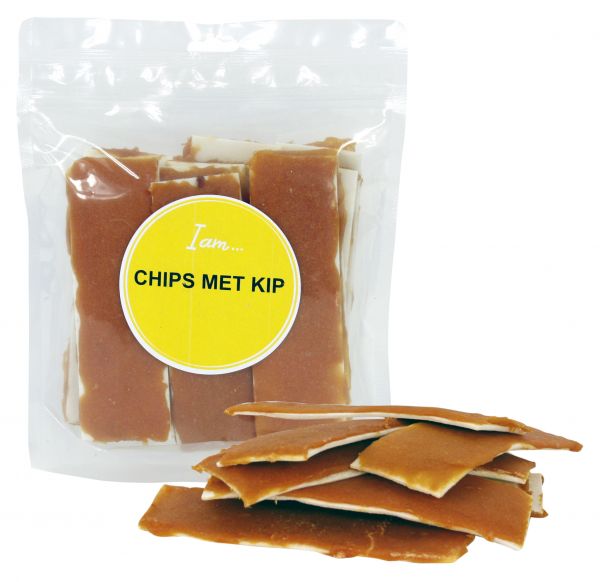 I am chips met kip hondensnack