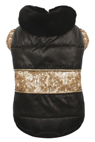 Croci hondenjas golden eye zwart goud