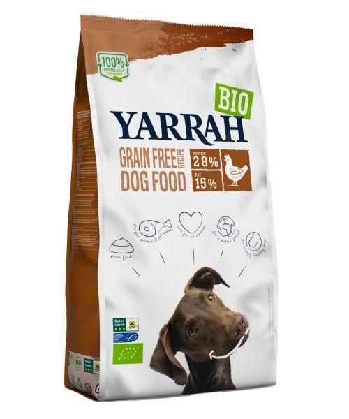 Yarrah dog adult biologisch graanvrij kip/vis hondenvoer