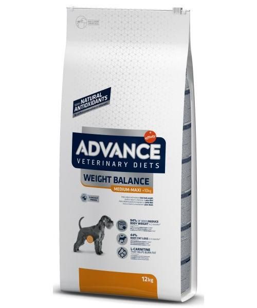 Advance veterinary diet dog weight balance medium / maxi hondenvoer