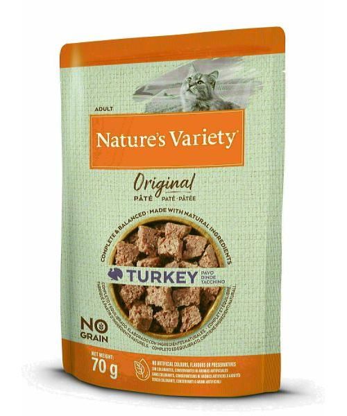Natures variety original pouch turkey kattenvoer