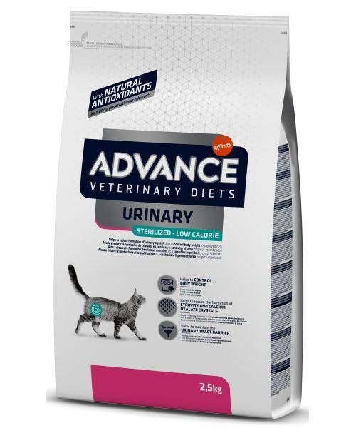 Advance veterinary cat urinary sterilized low calory kattenvoer