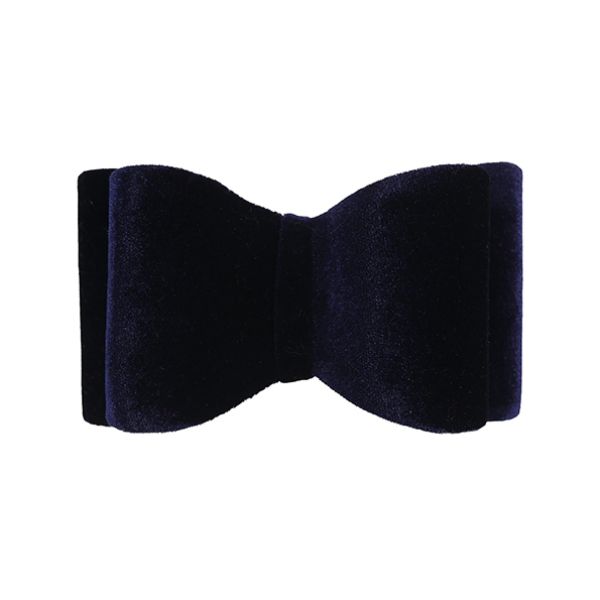 Cupid & Comet Luxury Vlinderstrik Fluweel Blauw