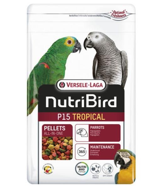 Nutribird p15 tropical onderhoudsvoeder