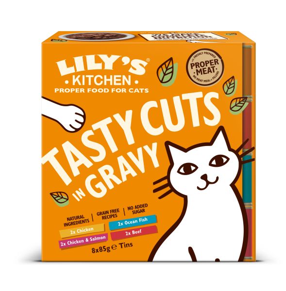Lily's kitchen tasty cuts in gravy multipack kattenvoer