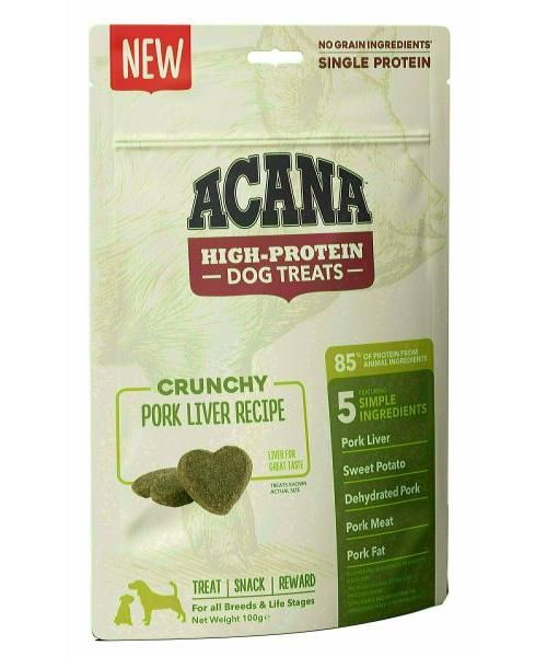 Acana high protein dog treat pork hondensnack