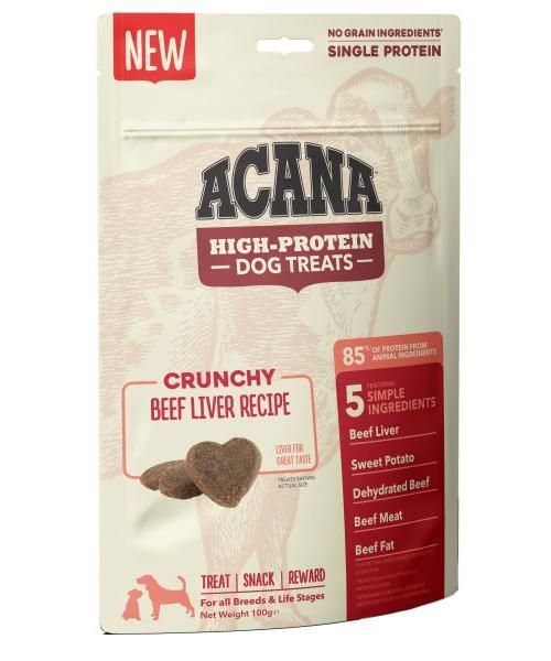 Acana high protein dog treat beef hondensnack