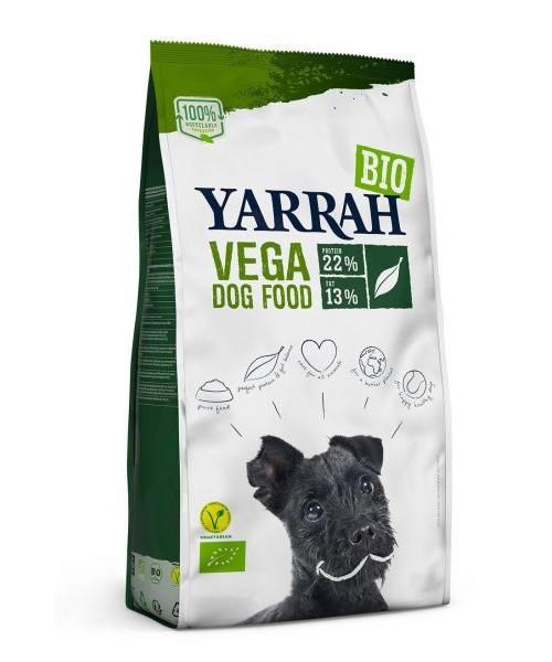 Yarrah Dog Biologische Brokken Vega Baobab / Kokosolie Hondenvoer
