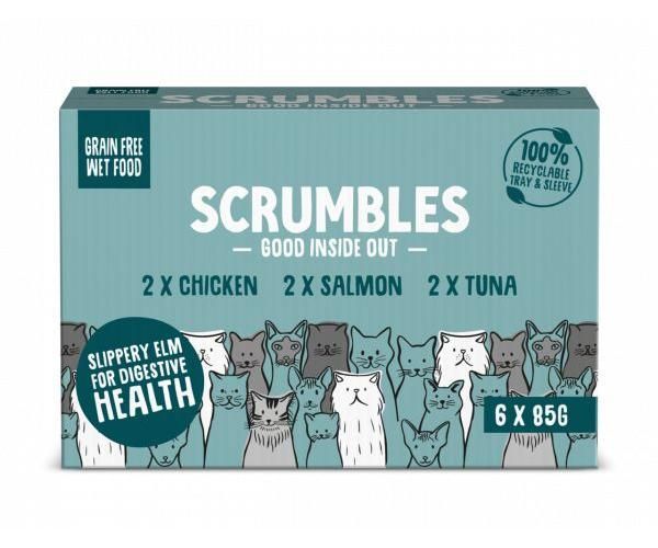 Scrumbles complete cat wet variety pack kattenvoer